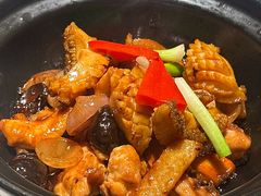 黑蒜鲍鱼焖鸡-火璽·園