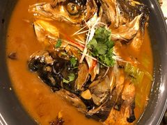 鱼头泡饼-三道菜(明堂公园店)