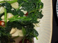 炝炒地瓜叶-山石榴·贵州菜(丰盛里店)