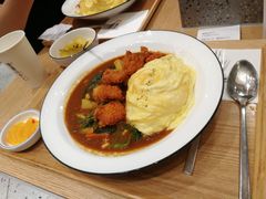 炸鸡块咖喱蛋包饭-池奈·咖喱蛋包饭(熙地港店)