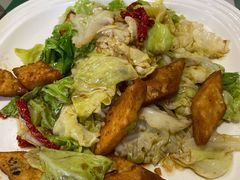 包包菜炒馕饼-新疆巴州金丝特餐厅(大钟寺店)