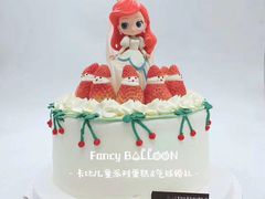 -卡比儿童蛋糕·心意定制·低脂零卡糖动物奶油FancyBALLOON(滨海店)