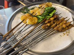 -疆巴焰·新疆羊肉串大王·暖身羊肉煲(雅宝新城店)