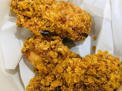 气泡薯片热辣脆皮鸡餐-肯德基(坑梓店)