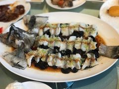 石锅古法蒸老虎斑-利苑酒家(华熙国际店)