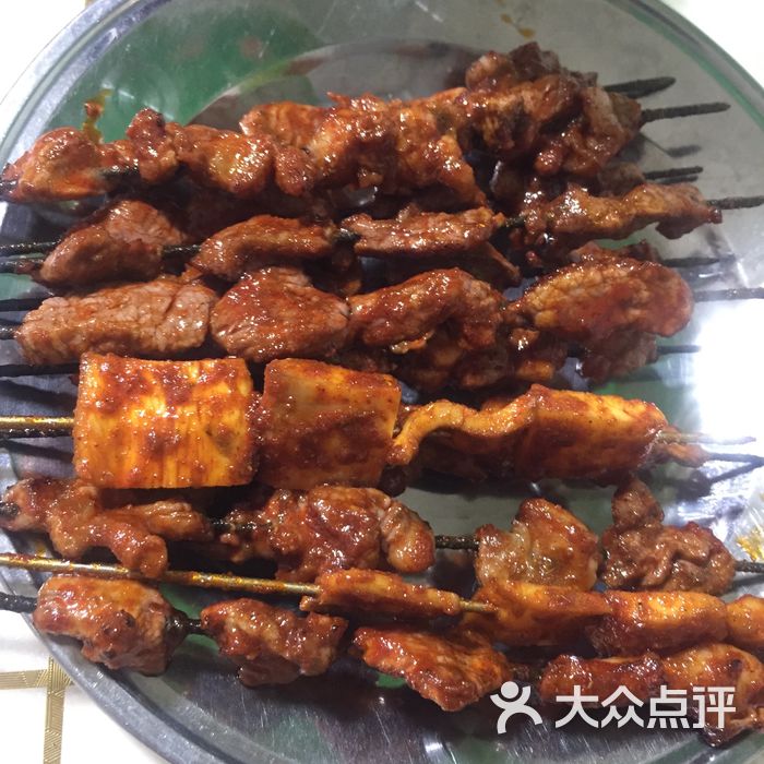 老韓家炕烤羊肉美食館羊肉串圖片-北京燒烤-大眾點評網