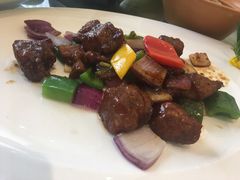黑椒牛仔粒-骏莱海鲜鱼港(五角场店)