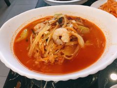 海鲜辣汤面-桃园中华料理炸酱面(燕儿岛路店)