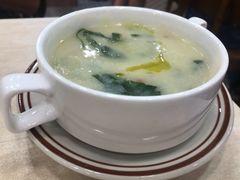 薯茸青菜汤-喜莲咖啡