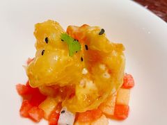 珊汁芝麻虾-杭州西子湖四季酒店·金沙厅