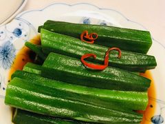 白灼黄秋葵-林四喜·闽南传家菜(鼓浪屿店)