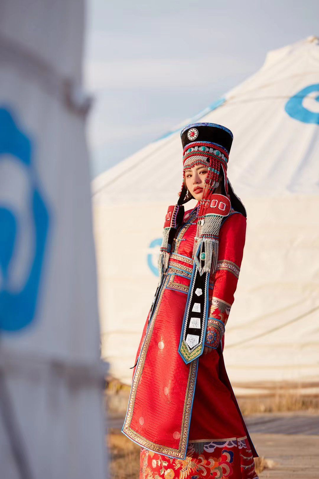 推荐大家来天下民族旅拍拍一组蒙古服饰