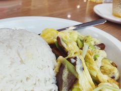 叉烧炒蛋饭-香港深井掂檔烧鹅茶餐厅(海韵城店)