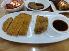炸猪排-顶巧鸡汤馄饨(虹口总店)