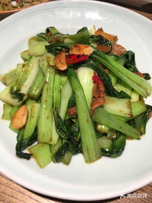 油渣炒高山娃娃菜