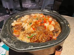 蒜蓉粉丝蒸虾-绿茶餐厅(崇文门新世界店)