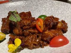 蒜香糖醋小排-老头儿油爆虾(星光一期店)