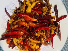 爆炒八爪鱼-吕氏疙瘩汤·私家菜馆(慈云寺店)