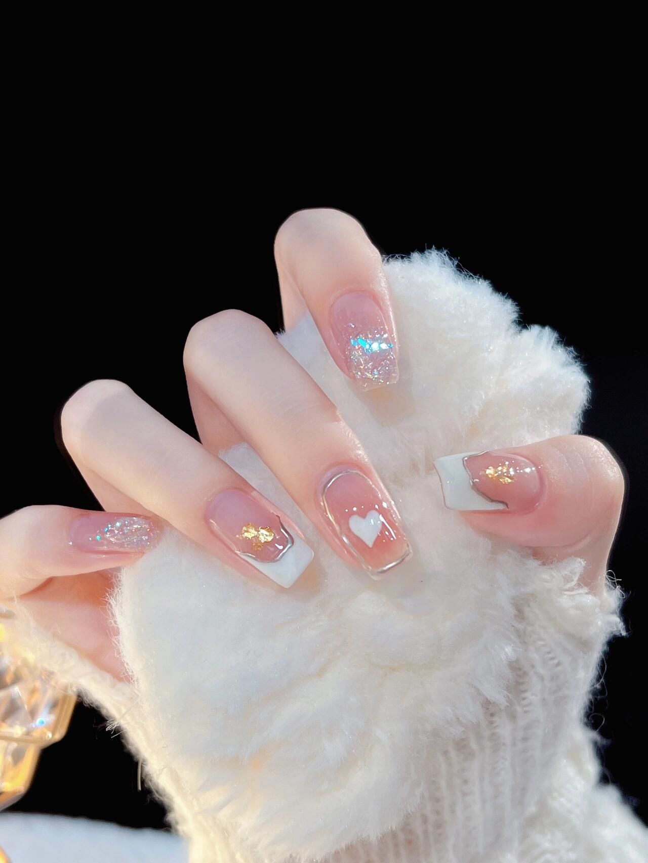 小清新美甲,少女心爆棚✨