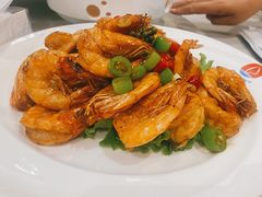 椒麻豉油虾-小船渔村•大连菜•大连焖鱼(明泽街店)