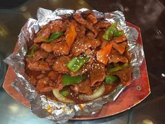 -东来菜馆•手抓海鲜家常菜•海鲜锅贴(鸽子窝店)