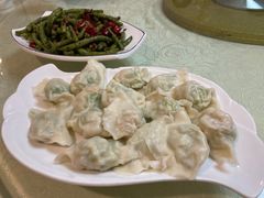 角瓜鸡蛋虾仁水饺-黄家饺子东北特色菜馆(湖滨商业街店)