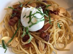 培根蒜片意面-ROAST coffee & eatery