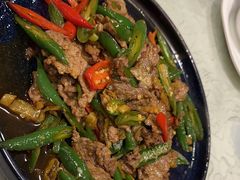 小炒黄牛肉-黄家饺子东北特色菜馆(湖滨商业街店)