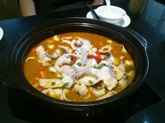 番茄黑鱼堡-越城记黑鱼煲(万达店)