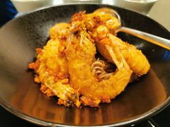 金沙蛋黄元宝虾-上海苏宁宝丽嘉酒店·嘉府壹号中餐厅