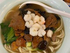 虾猪肝面-奎元馆.百年奎元.非遗传承(西湖边的解放路店)