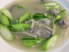 胜瓜杂菇拼双丸-顺德美食坊(南沙分店)