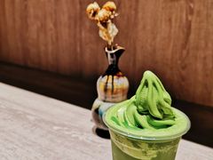 抹茶冰沙漂浮-辻利茶舖TSUJIRI(万象天地店)