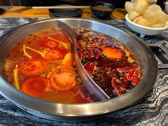 番茄鸳鸯锅-渝味晓宇火锅(合川路店)