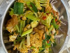 干锅菜花-奥华餐厅·老张记(台基厂店)