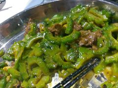 凉瓜炒牛肉-石岐乳鸽村(南海第三分店)