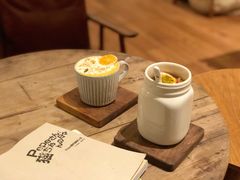 南瓜鲜牛乳-懒鱼时光馆(沙坪坝店)