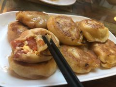 西红柿鸡蛋锅贴-金谷园饺子·烧烤·家宴(人大总店)