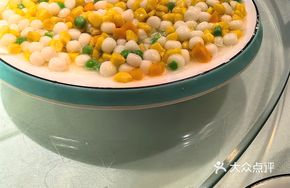 Glutinous Rice Meatballs with Pine Nuts and Corn
