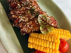 炙烤西班牙黑毛猪肋排-月芽·自由餐厅·西溪湿地餐厅