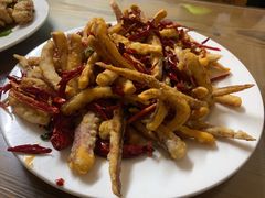 干煸鱿鱼-三点小吃(山大店)