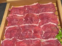 现切鲜羊上脑-老墙根涮肉·铜锅·烧烤(王四营店)