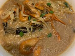 虾爆鳝丝面-何记面馆(龙泉山店)