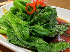白灼嫩菜心-十二点·辣椒炒肉(新沙店)