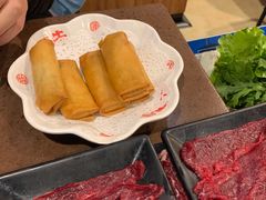 幸运炸春卷-幸运牛汕头小黄牛牛肉火锅(梅林店)