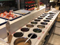 自助调料区-前门后头老北京铜锅涮肉·京味菜·烤鸭(伊藤洋华堂店)