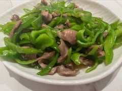 青椒炒鸡胗-老地方面馆(思南路店)