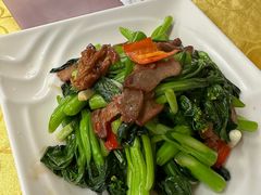 菜心炒叉烧-海鲜街菜馆(海珠南路店)