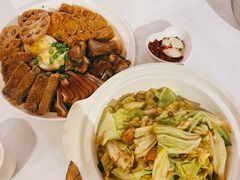 油渣炒牛心菜-眉州东坡(华联万柳店)