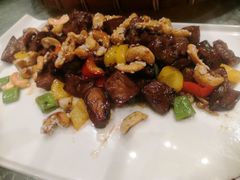 黑椒杏鲍菇肥牛粒-大树头·花园餐厅(市桥店)